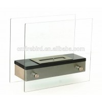 Table top model Bio ethanol fireplace FD49 with stainless steel burner