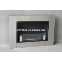 Wall mounted stainless steel bio ethanol fireplace FD30S